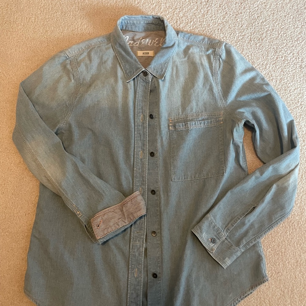 Madewell chambray button down